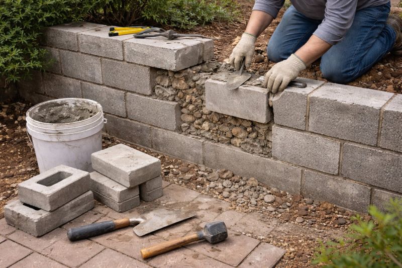 Block Wall Repair in Pittsburg, CA