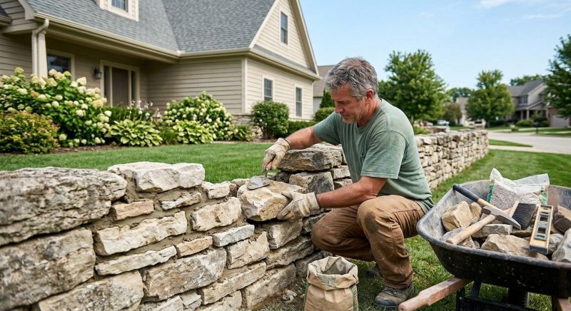 Brick Fence Repair in Contra Costa County, CA