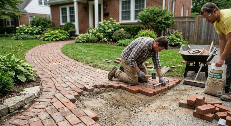 Brick Flatwork Repair in Walnut Creek, CA