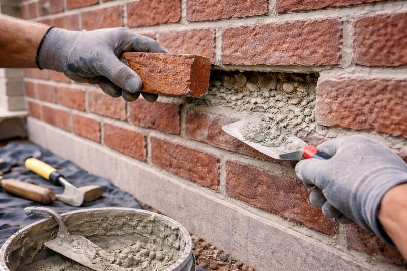 Brick Repair in Dublin, CA