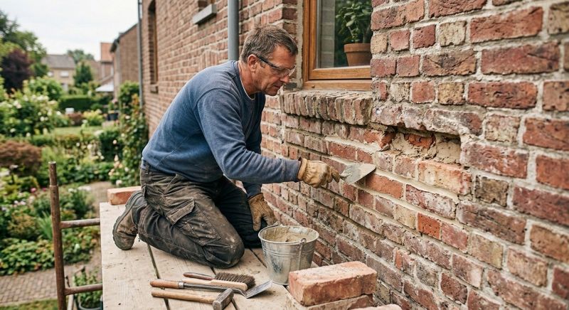 Brick Stairs Repair in Lafayette, CA