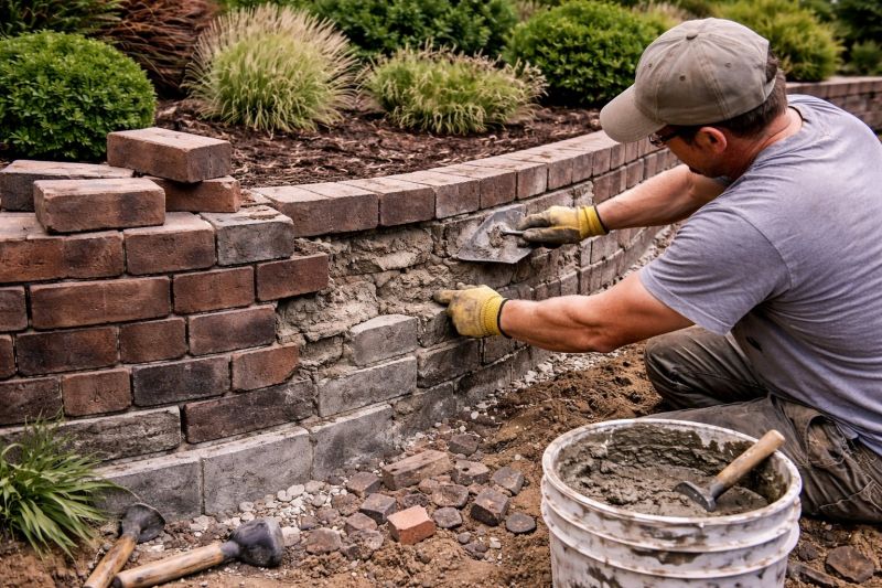 Brick Wall Repair in Dublin, CA