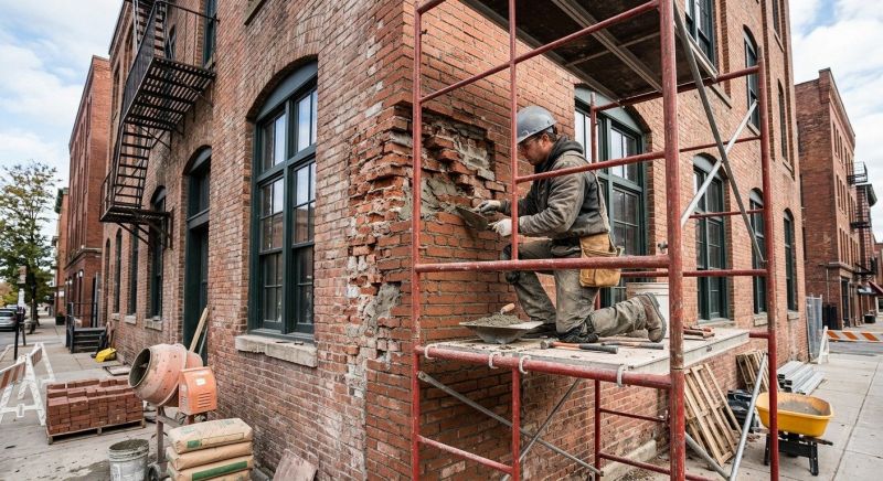Commercial Brick Repair in Contra Costa County, CA