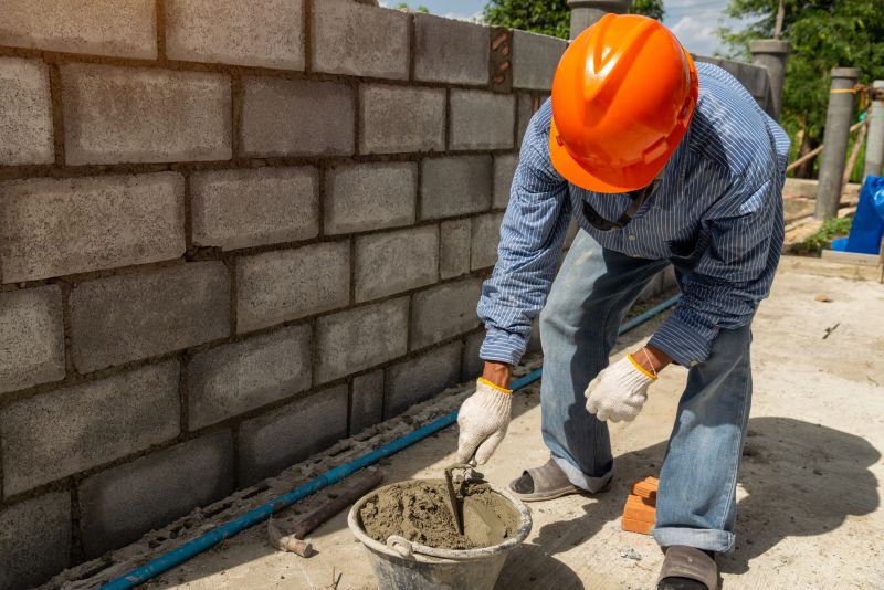 Concrete Block Wall Repair in Contra Costa County, CA