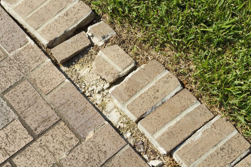 Entryway Brick Repair in Contra Costa County, CA