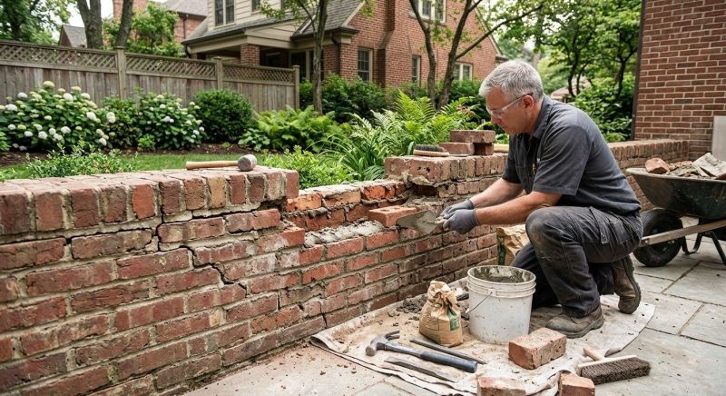 Masonry Wall Repair in Contra Costa County, CA