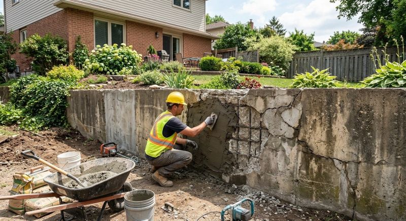 Retaining Wall Repair in Livermore, CA