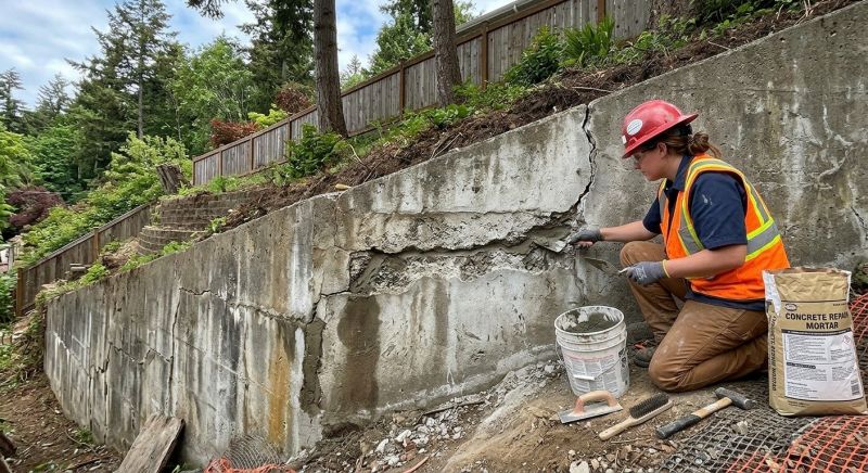 Retaining Wall Repair in Pittsburg, CA