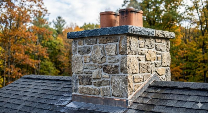 Stone Chimney Installation in Martinez, CA