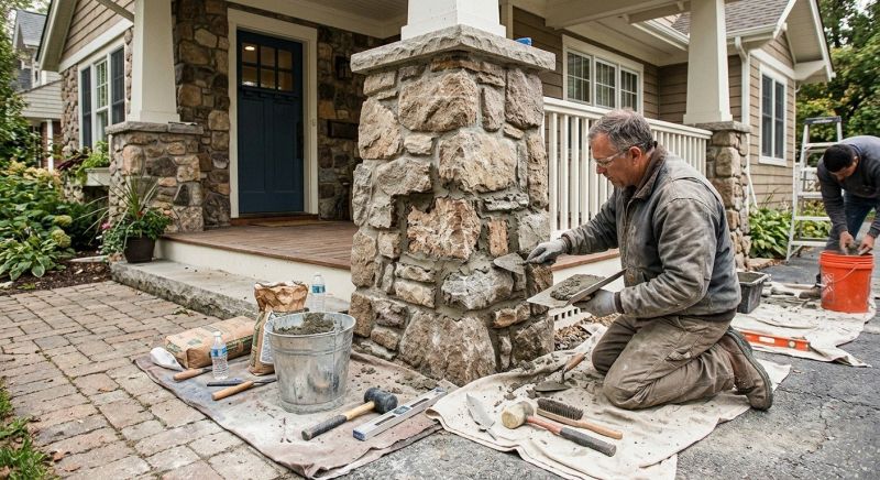 Stone Column Repair in Contra Costa County, CA