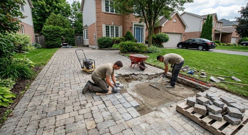 Stone Driveway Repair in Contra Costa County, CA