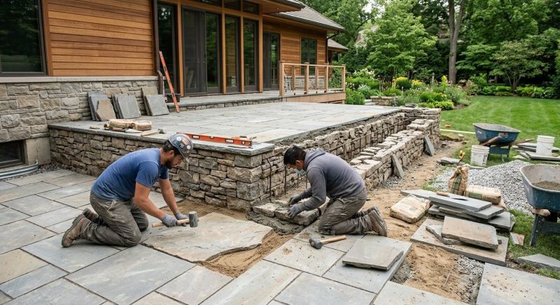 Stone Masonry Installation in Brentwood, CA