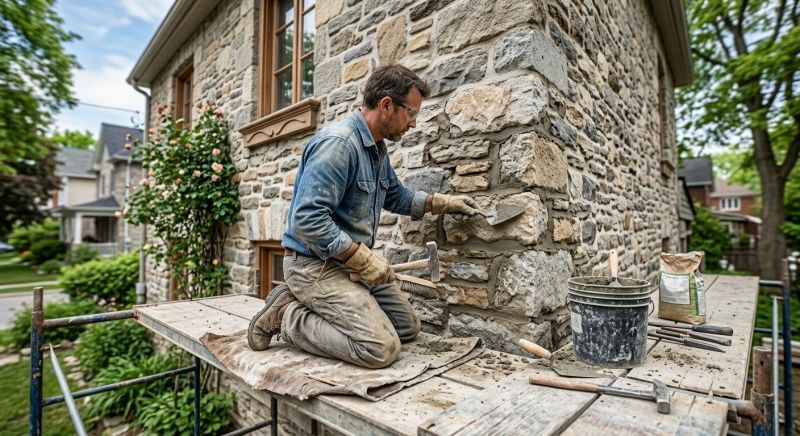 Stone Masonry Repair in Contra Costa County, CA