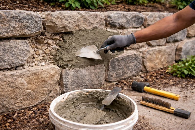 Stone Masonry Repair in San Ramon, CA