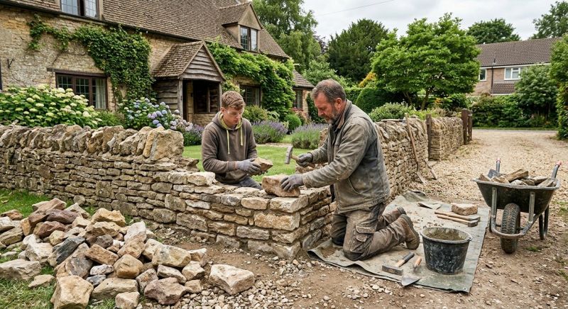 Stone Wall Repair in Antioch, CA