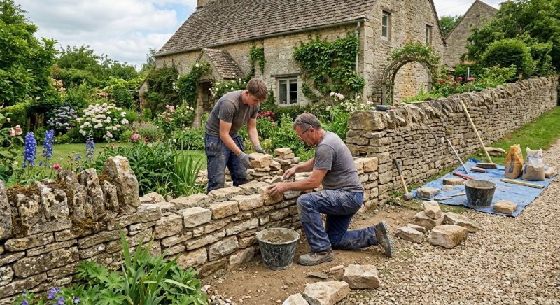 Stone Wall Repair in Travis Afb, CA