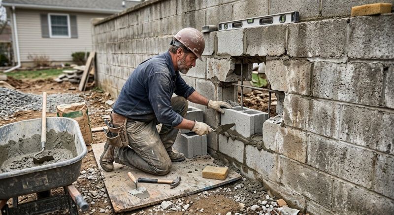 Block Masonry Repair