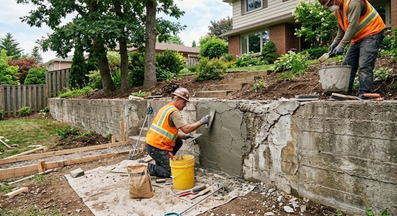 Retaining Wall Repair in Livermore, CA